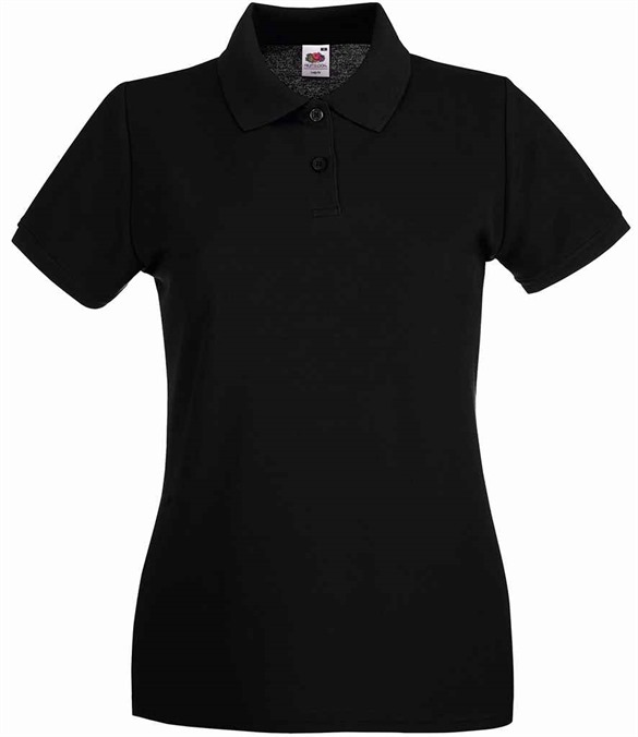 Fruit of the Loom Lady-Fit Premium Cotton Piqu? Polo Shirt