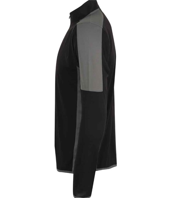 Finden + Hales Contrast Zip Neck Midlayer Top