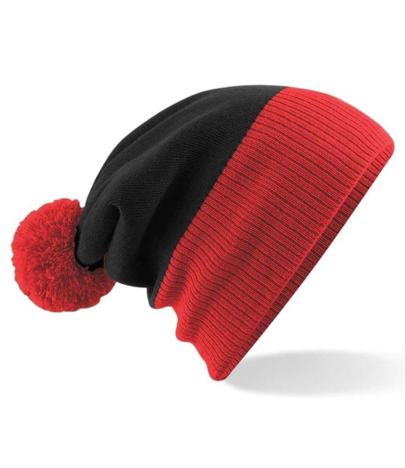 Beechfield Snowstar Two Tone Beanie