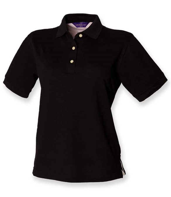 Henbury Ladies Classic Cotton Piqu? Polo Shirt