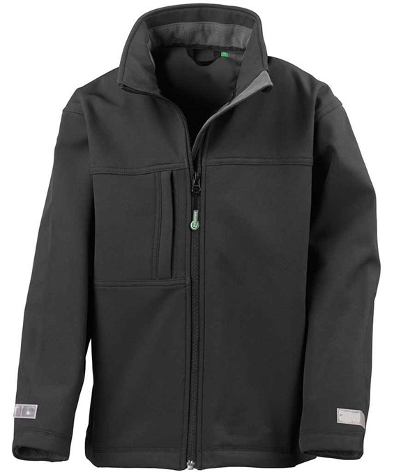 Result Recycled Kids Classic Three Layer Soft Shell Jacket