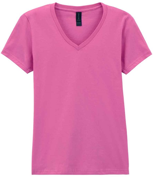 Gildan Ladies SoftStyle V Neck T-Shirt