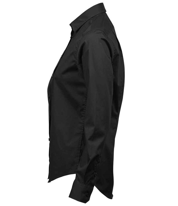 Tee Jays Ladies Stretch Luxury Long Sleeve Poplin Shirt