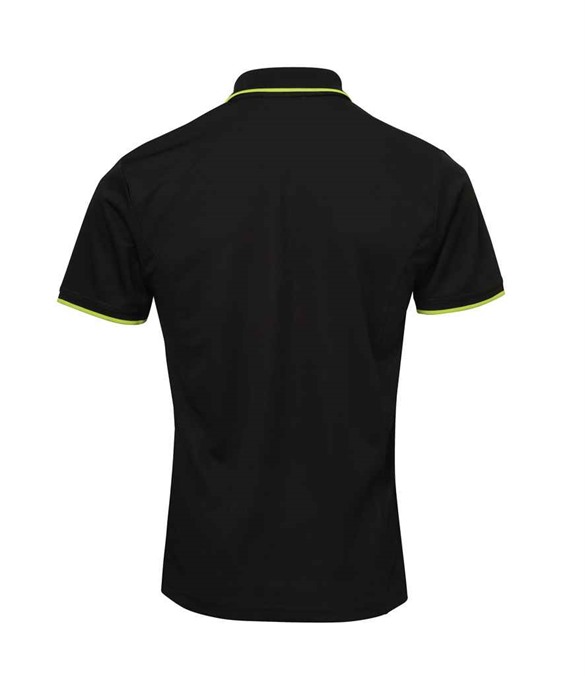 Premier Contrast Coolchecker Piqu? Polo Shirt