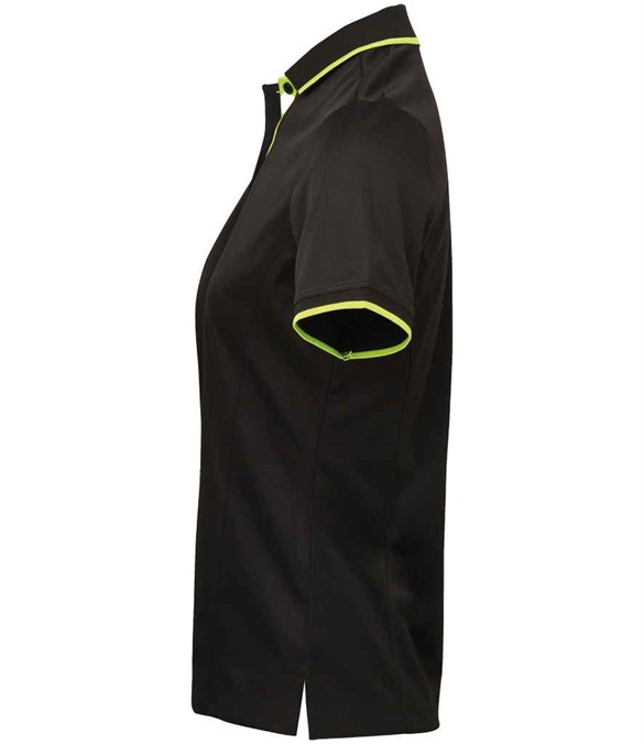 Premier Ladies Contrast Coolchecker Piqu? Polo Shirt