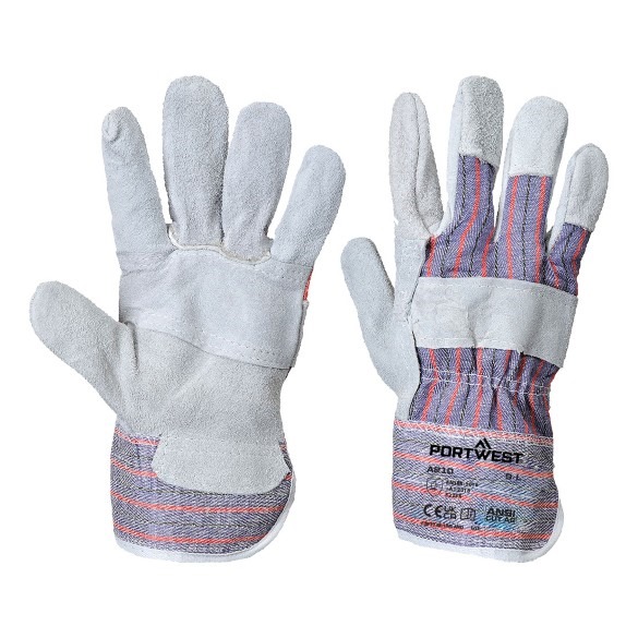 Leather Rigger 260 Cow Split Palm Bar Glove