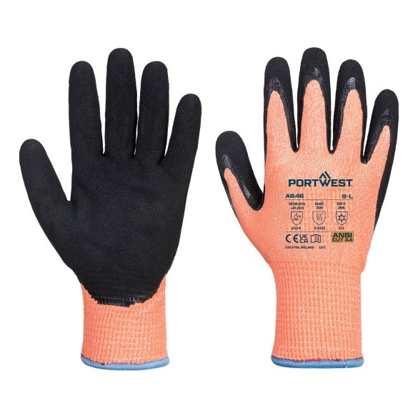 Cold D13 Nitrile Viz-Tex Cut Glove