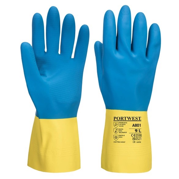 Chem 300 Latex Double Dipped Gauntlet