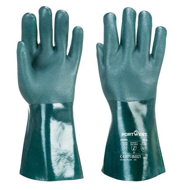 Chem 350 PVC Double Dipped Gauntlet