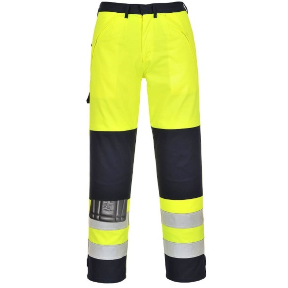 Bizflame Work Hi-Vis Multi-Norm Contrast FR Trousers