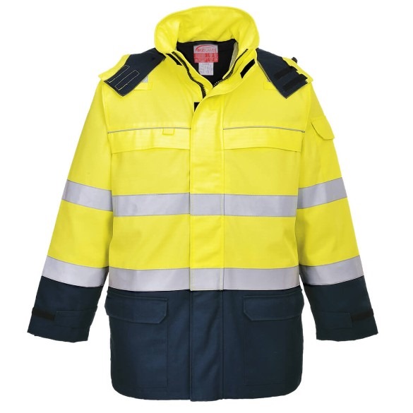 Bizflame Rain+ Hi-Vis Multi-Norm Constrast FR Jacket