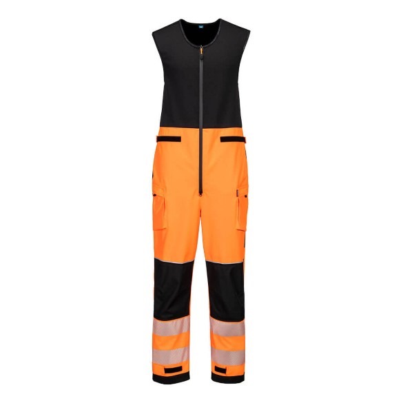 PW3 Hi-Vis Rain Salopettes (3L)