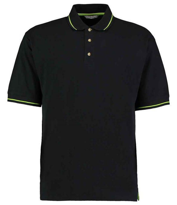 Kustom Kit St Mellion Tipped Cotton Piqu? Polo Shirt