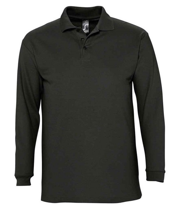 SOL'S Winter II Long Sleeve Cotton Piqu? Polo Shirt