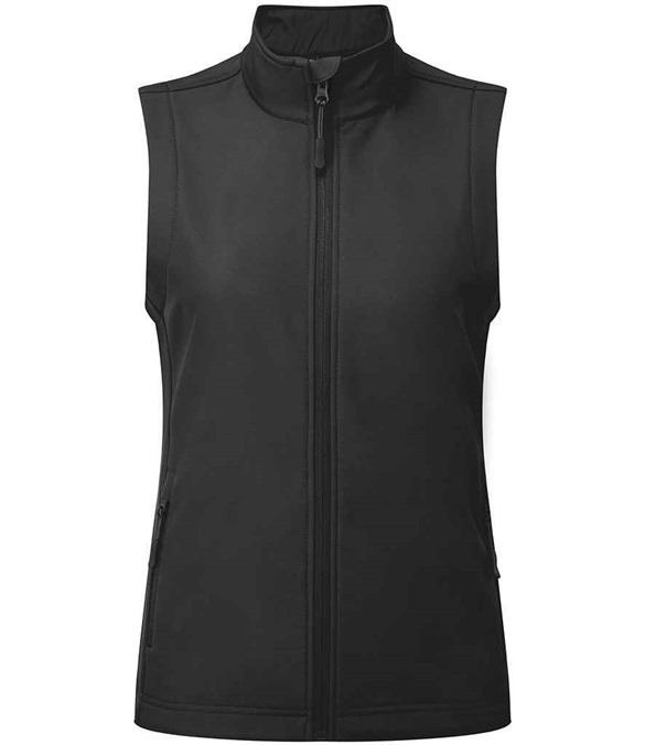 Premier Ladies Windchecker Recycled Printable Soft Shell Gilet