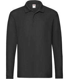 Fruit of the Loom Premium Long Sleeve Cotton Piqu? Polo Shirt