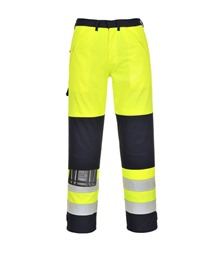 Bizflame Work Hi-Vis Multi-Norm Contrast FR Trousers