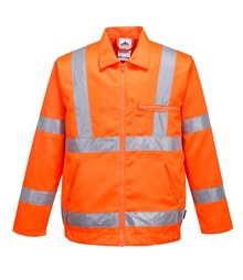 Hi-Vis Polycotton Bomber Jacket