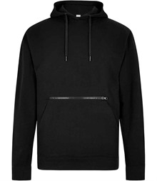 Kustom Kit Regular Fit Piqu? Zipped Pocket Hoodie