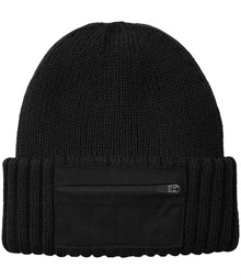 Beechfield Zip Patch Beanie