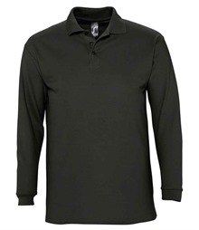 SOL'S Winter II Long Sleeve Cotton Piqu? Polo Shirt