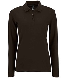 SOL'S Ladies Perfect Long Sleeve Piqu? Polo Shirt