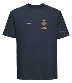 Tenby Sea Cadets Embroidered T shirt With Name (Junior)