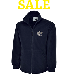 Sale - CDC Embroidered Junior Full Zip Fleece. Sizes 9-10.