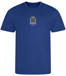 LLanion Warriors Rowing Club T Shirt With Centre Embroidered Logo