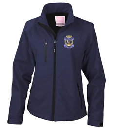 Llanion Warriors Rowing Club Ladies Soft Shell Jacket With Front Embroidered Logo