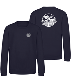 Blue Horizons Surf Club - Kids Sweatshirts.