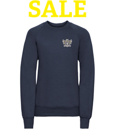 Sale - Castle Donington Embroidered Sweatshirt - Sizes 7-8 years and 9-10 years.