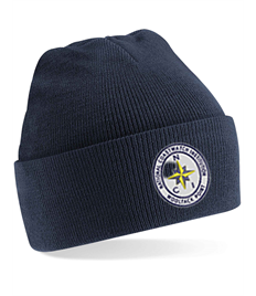 NCI Wooltack Point Original Cuffed Beanie with Logo (One Size)