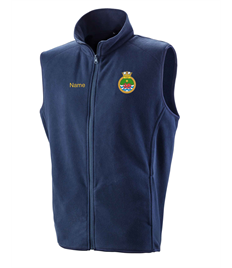 West Wales Sea Cadets Microfleece Gilet With Name (Adult)