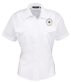 NCl - St Alban's Head - Short Sleeve Ladies Pilot Shirt.