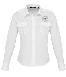 NCl - St Alban's Head - Long Sleeve Ladies Pilot Shirt.