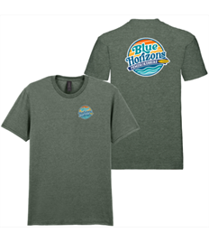 Blue Horizons Surf Club - Unisex T-Shirts.