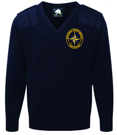 NCI - NATO Style Jumper (Clearance Sizes) - Wooltack Point Logo Embroidered on Front Left Chest